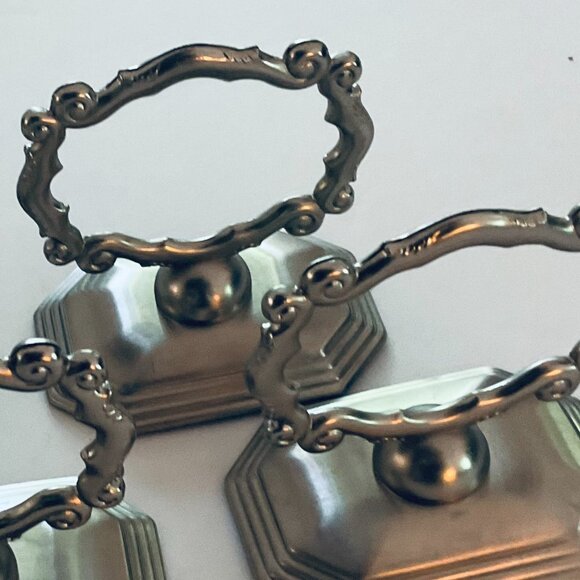 VINTAGE SOUTHERN LIVING Napkin Rings/Place Card Holders Set of 4 EUC - Picture 4 of 4